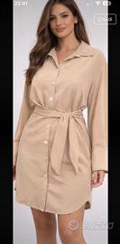 Camicia a vestito lungo taglia unica