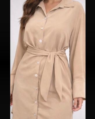 Camicia a vestito lungo taglia unica