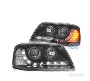 FARI VOLKSWAGEN VW T5 03-09 LUCE DIURNA A LED FOND