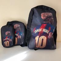 Set Zaino Yamal Barcellona con astuccio e marsupio