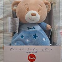 Trudi baby star Orsetto vestito azzurro (nuovo)