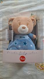Trudi baby star Orsetto vestito azzurro (nuovo)