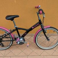 Bicicletta bambina ruote 20" btwin 