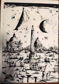 Litografie Gennaro Piccinni 