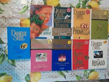 Nr. 9 libri di Danielle Steel (tot. € 20)