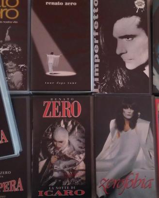 Renato zero tutti vhs