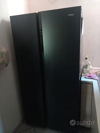 Frigorifero nero Haier doppia porta