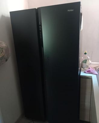 Frigorifero nero Haier doppia porta