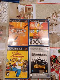 lotto 4 giochi playStation 2