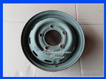 Cerchio in ferro per FIAT Campagnola AR76 d'epoca