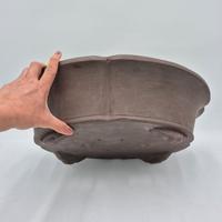 Vaso per bonsai 50 x 41 x 12 cm in ceramica