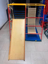 Palestrina Bambini in metallo, scivolo e accessori