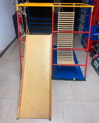Palestrina Bambini in metallo, scivolo e accessori