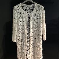 Cardigan in pizzo 100% cotone di Susy Mix. Tg. М