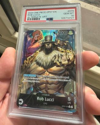 One Piece Rob Lucci OP07-079 Psa10 😍😍