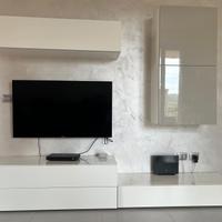 Parete attrezzata da soggiorno Pianca – design mod