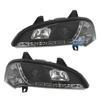 FARI PER OPEL TIGRA 95-03 LUCE DIURNA A LED FONDO 