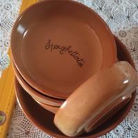 Set 6 bowl/set da spaghettata italiana 6 persone