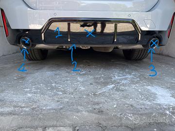 diffusori scarichi bmw serie 3 lci touring