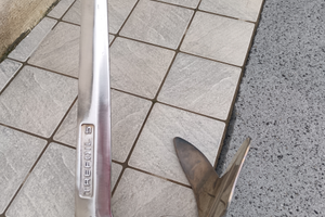 Ancora acciaio inox trefoil 5 kg