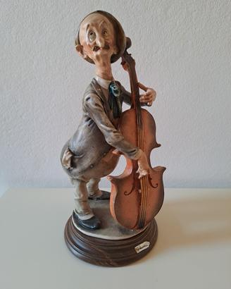 Statuina Giuseppe Armani Musicista Capodimonte 