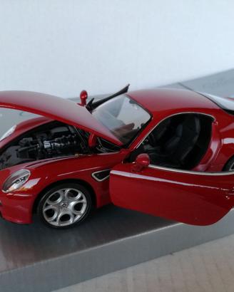 MODELLO AUTO ALFA ROMEO 8C COMPETIZIONE NO BURAGO