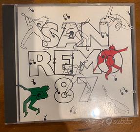 CD Sanremo ‘87 rara edizione (Polystar 830 990-2)