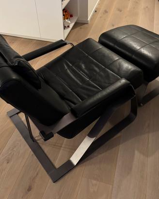 Poltrona pelle Berloni