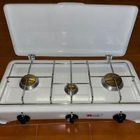 FORNELLO DA CAMPEGGIO A 3 FUOCHI