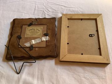 Due cornici in legno