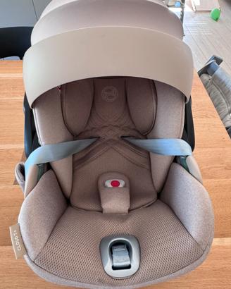 Ovetto+base isofix Cybex Platinum Cloud T i-size