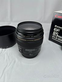 Canon obiettivo EF 85mm 1.8 USM