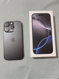 IPHONE 16 PRO MAX 256GB NERO
