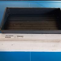 2x IKEA SALLADSKÅL - Vassoi Piante Acciaio Zincato