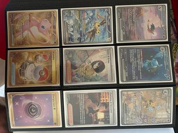 Collezione carte Pokémon vintage e modern