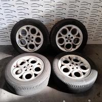 CERCHI IN LEGA ALFA ROMEO 156 1a SERIE DA 16''