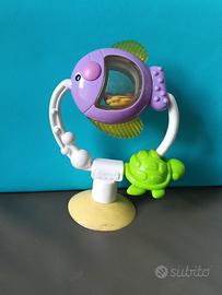 gioco neonato Fisher Price Mattel ventosa vintage