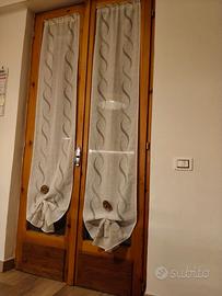 Finestre e portefinestre in legno e doppio vetrot