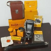 Kodak macchina fotografica a soffietto con cavalle
