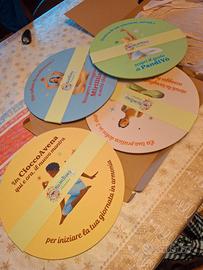 set 4 tovagliette da colazione 