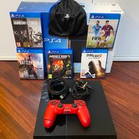 Sony PlayStation 4 500gb + 1 controller + 5 giochi