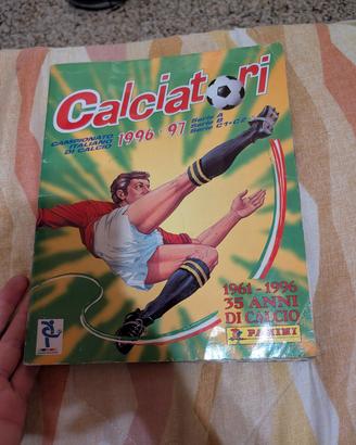 album calciatori panini figurine 1995/97 completo 