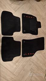 Tappetini moquette originali Seat Leon 3a serie