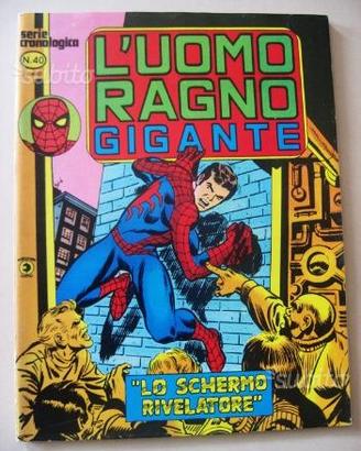 Uomo ragno gigante ed. corno numero 40