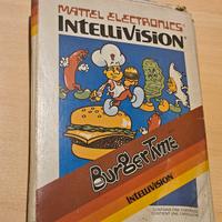 Videogame Mattel Intellivision Burger Time anni 80