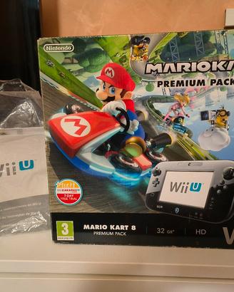 WiiU 32 GB nera bundle mario kart