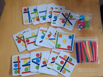 Gioco educativo Space placement dai 3 anni.