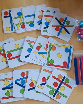 Gioco educativo Space placement dai 3 anni.