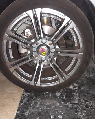 Momo corse nuovi 16 4x108 Con gomme 195/45/16 Nuov