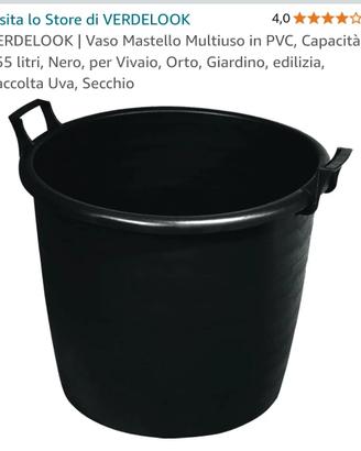 Mastello (Tinozza) da 155 litri